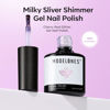 Picture of modelones Glitter Gel Nail Polish, 1 PCS 15ML Glitter Sparkly Shiny Holographic Gel Polish Soak OFF LED Nail Art Rainbow Reef Purple Shimmer Gel Nail Manicure Salon DIY Nails Gift for Women