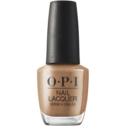 Picture of OPI Nail Lacquer, Warm Opaque & Soft Creme Finish Brown Nail Polish, Up to 7 Days of Wear, Chip Resistant & Fast Drying, Spring '24, Your Way Collection, Spice Up Your Life, 0.5 fl oz
