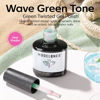 Picture of modelones Pearl Gel Nail Polish, 15 ML Shimmer Pearl Light Green Mermaid Nail Drawing Gel Polish Soak Off Uv Led Pearlescent Gel Polish Swirl Shell Thread Effect DIY Manicure Gift for Girls Women