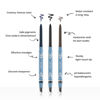 Picture of PRIME PROMETICS PrimeEyes Glide Eyeliner for Mature Women - Waterproof, Long-Stay and Mess-Proof - Gel Creme Texture, Discreet Sharpener and Effective Smudger (Golden Metallic)