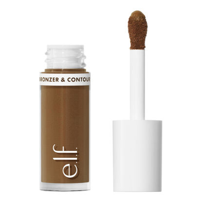 Picture of e.l.f. Camo Liquid Bronzer & Contour, Silky Highly Pigmented Formula, Creates a Long-Lasting Bronzed Glow & Natural Look, Vegan & Cruelty-Free, 5 Medium