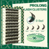 Picture of Lash Clusters 96pcs Eyelash Clusters D Curl 18-24MIX Cluster Lashes KEYYOU Volume Wispy Lash Extension Soft&Comfortable Easy DIY at Home(Y02,D-18-24MIX)