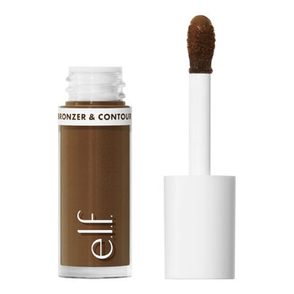 Picture of e.l.f. Camo Liquid Bronzer & Contour, Silky Highly Pigmented Formula, Creates a Long-Lasting Bronzed Glow & Natural Look, Vegan & Cruelty-Free, 6 Tan