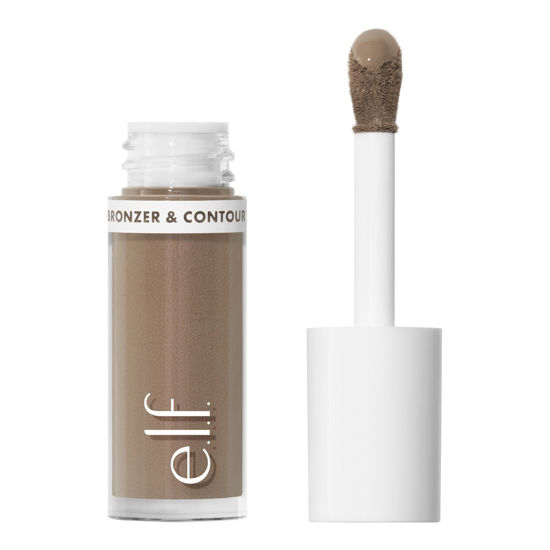 Picture of e.l.f. Camo Liquid Bronzer & Contour, Silky Highly Pigmented Formula, Creates a Long-Lasting Bronzed Glow & Natural Look, Vegan & Cruelty-Free, 1 Fair