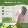 Picture of Aromatherapy Shower Steamers Birthday Day Gifts Lemon Mint - Swcandy 8 Pcs Bath Bombs Birthday Gifts for Women, Shower Bombs with Essential Oils, Relaxation Home SPA for Women Who Has Everything