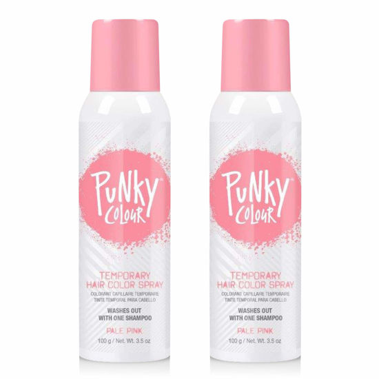 Picture of Punky Pastel Temporary Hair Color Spray, Pale Pink, 3.5 oz, 2-Pack