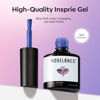 Picture of modelones Color Changing Gel Nail Polish, 15 ML Pink Blue Mood Temperature Change Nail Polish Gel Soak Off Pink Nail Art DIY Salon Manicure Holiday Gift for Girls Women