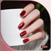 Picture of GAOY Jelly Red Glitter Cat Eye Gel Nail Polish Set with Magnet 6 Types of Holographic Cat Eye, Salon Gel Manicure and Nail Art DIY at Home