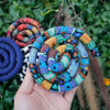 Picture of Spiral Lock Hair Tie Dreadlock Accessory Bendable Hair Ties for Women and Men Ponytail Holders Colorful Dreadlock Hair Tie Long Dreads Thick Curly Hair Holder (Blue Bronzing)