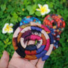 Picture of Spiral Lock Hair Tie Dreadlock Accessory Bendable Hair Ties for Women and Men Ponytail Holders Colorful Dreadlock Hair Tie Long Dreads Thick Curly Hair Holder (Mysterious)