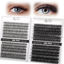 Picture of Lash Clusters 480 Clusters 60D 80D Thick Eyelash Extension 30D 40D Fluffy Individual Eyelashes D Curl 11-20mm False Eyelash Multi-Style DIY Lash Extensions for Beginners(30D-80D-D, 11-20MIX)