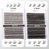 Picture of Lash Clusters 480 Clusters 60D 80D Thick Eyelash Extension 30D 40D Fluffy Individual Eyelashes D Curl 11-20mm False Eyelash Multi-Style DIY Lash Extensions for Beginners(30D-80D-D, 11-20MIX)