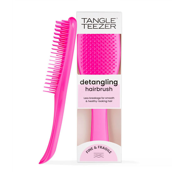 Picture of Tangle Teezer Ultimate Detangler Brush, Dry & Wet Hair Brush, Reduces Breakage for Color-Treated, Fine, & Fragile Hair Types, Runway Pink