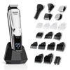 Picture of Beard Trimmer, 21 Piece Mens Grooming Kit for Beard & Mustache Trimming, Electric Shaver, Nose Hair Trimmer, Cordless Hair Clippers, Waterproof, Silver