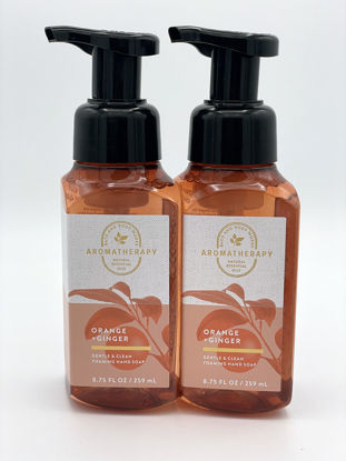 Picture of Bath and Body Works Gentle & Clean Foaming Hand Soap, 8.75 fl. oz. (Aromatherapy Orange Ginger, 2-Pack)