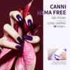 Picture of CANNI Dark Purple Gel Nail Polish, 1Pcs Purple Gel Polish Lavender Color Nail Polish Gel High Gloss Soak Off U V Gel Nail French Nail Manicure Salon DIY