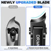 Picture of Slanted Toenail Clippers for Thick Toenails for Seniors, Heavy Duty Toe Nail Clippers for Men Thick Ingrown Nails with Wide Jaw Opening, Curved Large Fingernail Clipper Cutter -Black