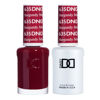 Picture of DND Gel Polish Set - 1 each of Red Gel Polish and Red Nail Polish, 635 Burgundy Mist, 0.5 Fl Oz