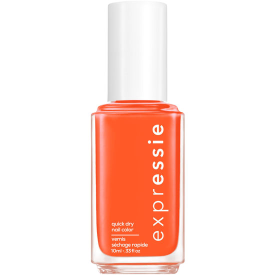 Picture of essie Expressie Nail Polish, Quick Dry Orange Nail Polish, Vegan, Catch A Vibe, 0.33 Fl Oz