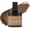 Picture of Sevich Hairline Powder 10g Large Capacity,Instantly Conceals Hair Loss,Root Touch up Powder,Hair Shadow Toppers for Women & Men Thinning Gray Hair,48H Makeup Lasting,1 Box = 2.5 Boxes,Brown