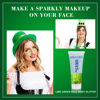Picture of MEICOLY Lime Green Face Glitter,Light Green Body Glitter,St Patricks Day Accessories for Women,Sparkling Glitter Face Paint for Party Festival,Chunky Glitter Makeup for Face/Body/Hair/Eye/Lip