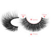 Picture of ALICROWN Fluffy Mink Lashes, Faux Eyelashes 3D Volume Lashes Pack Handmade Dramatic Thick Crossed Fake Eyelashes Soft Reusable 10 Pairs