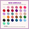 Picture of Beetles Gel Nail Polish Set 36 PCS- Spring Gel Polish 32 Colors with Base Top Coat Soak off U V Nail Gel Burgundy Red Pink Green Blue Purple Black White Gel Polish Set Valentines Day Gifts for Women