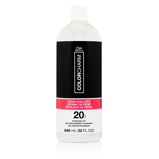 Picture of COLORCHARM Cream Hair Color Developer | 20 Volume | For Optimal Gray Blending and Rich| Multi-Dimensional End Results| 32 Fl Oz