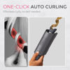 Picture of TYMO Automatic Rotating Curling Iron - TYMO CURLPRO Beach Waves 1 Inch Curling Wand, Portable Hair Curler, 500 Million Ionic, Dual Voltage & Lightweight for Travel, Ceramic Coating, Metallic Gray