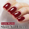 Picture of Double Rhythm 15ML Gel Nail Polish Pure Sheer Same Color Same Bottle Soak Off Gel Polish Art Manicure Salon DIY at Home Gifts for Girls Women (Burgundy Red-A1452)