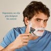 Picture of Harry's Razors for Men - Men's Razor Set with 5 Razor Blade Refills, Travel Blade Cover, 2 oz Shave Gel (Sage)