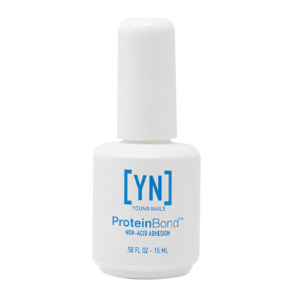 Picture of Young Nails Protein Bond - Non-Acidic Nail Primer, Enhanced Adhesion for Gel Polish & Acrylic, Nail Dehydrator, PH Bonder for Gel Nails, 0.5 oz