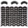 Picture of 5D 20mm Lashes Faux Mink Eyelashes Fluffy Dramatic False Lashes Wholesale Pack