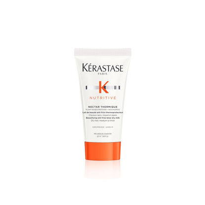 Picture of Kerastase Nutritive Nectar Thermique Heat Protecting Leave-In Cream, Deeply Conditioning, Reduces Frizz, With Plant-Based Proteins, For Medium to Thick Hair, 1.7 Fl Oz