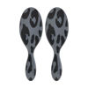 Picture of Wet Brush Original Detangling Hair Brush, Grey Leopard (Safari) - Ultra-Soft IntelliFlex Bristles - Detangler Brush Glide Through Tangles With Ease For All Hair Types - Wet & Dry Hair (Pack of 2)