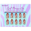 Picture of BTArtbox French Tip Press On Nails Almond - Red Press On Nails with Cherry Design, Short Almond Stick On Nails for Women, Soft Gel Fake Nails Kit in 16 Sizes for Valentine's Day Gift, Sweet Cherry