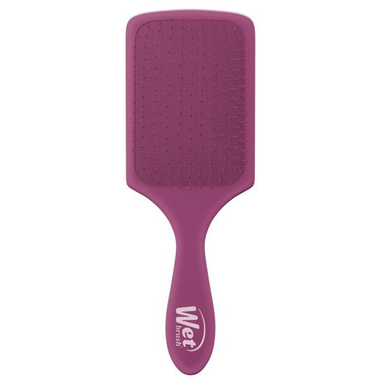Picture of Wet Brush Paddle Detangler Hair Brush, Purple Frost - Ultra-Soft IntelliFlex Detangling Bristles with AquaVent Design - Spread Hair Treatments Evenly - Glides Through Tangles For All Hair Types