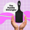 Picture of Wet Brush Paddle Detangler Hair Brush, Purple Frost - Ultra-Soft IntelliFlex Detangling Bristles with AquaVent Design - Spread Hair Treatments Evenly - Glides Through Tangles For All Hair Types