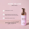 Picture of Beachwaver Braid Balm Pre-Braid Prep - Frizz-Taming Hair Primer Foam to Strengthen and Reduce Flyaways with HiX Vegan Bond Multiplers - Create Heatless Curls with Braids - For All Hair Types (4 Fl Oz)