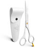 Picture of The Cut Factory- Hair Scissors and Barber Scissors Professional- 6 iches Finest Stainless Steel Hair Cutting Scissors with Smooth Razor Edge Blades -Use for Salon & Personal Use (White)