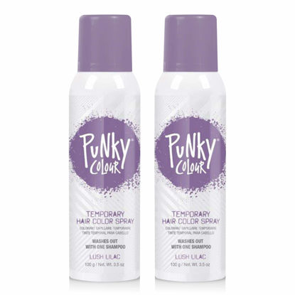 Picture of Punky Pastel Temporary Hair Color Spray, Lush Lilac, 3.5 oz, 2-Pack