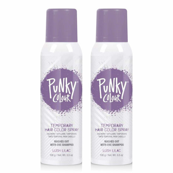 Picture of Punky Pastel Temporary Hair Color Spray, Lush Lilac, 3.5 oz, 2-Pack