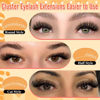 Picture of calphdiar Lash Clusters Wispy Eyelash Clusters 480PCS 40D+50D Individual Lashes Clusters D Curl Cluster Eyelash Extensions 8-18mm DIY Natural Volume Lash Extension for Beginners