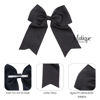 Picture of Jumbo Bow Clip with Tails (Black)