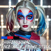 Picture of LOKFAR Red Blue Black Face Paint Halloween Makeup Kit Professional, Football Baseball Eye Black Stick, Red Blue Black Face Makeup for Halloween Zombie Clown Vampire Harley Quinn Joker Costume Makeup