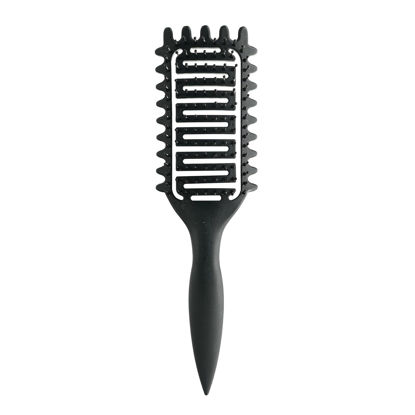 Picture of Curl Defining Brush,2024 Curly Hair Brush,Vented Hair Brush for Detangling, Shaping and Defining Curls For Women and Men Less Pulling (Black)