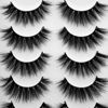 Picture of Lanflower Fake Eyelashes Natural Look Dramatic 3D Lashes Pack Faux Mink 20 Pairs 4 Styles