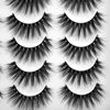 Picture of Lanflower Fake Eyelashes Natural Look Dramatic 3D Lashes Pack Faux Mink 20 Pairs 4 Styles