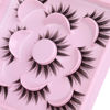 Picture of Cosplay Eyelashes Doll Anime Lashes Mink Japanese Spiky Manga Natural False Eyelashes Wispy Long Thick Ruffle Fake Eye Lashes 5 Pairs