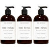 Picture of Muse Apothecary Hand Ritual - Aromatic and Nourishing Hand Soap, Infused with Natural Aromatherapy Essential Oils - USDA Certified Biobased - 16 oz, Coconut + Sandalwood, 3 Pack